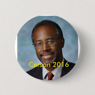 Elect Ben Carson 2016 6 Cm Round Badge