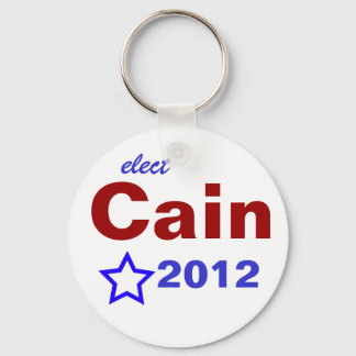 Elect Cain 2012 Key Ring