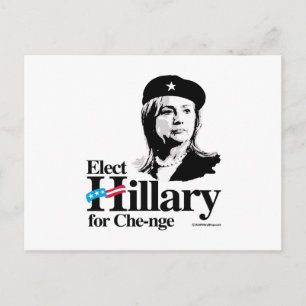 Elect Hillary for Chenge Postcard