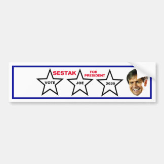 Elect Joe Sestak 2020 for President Bumper Sticker