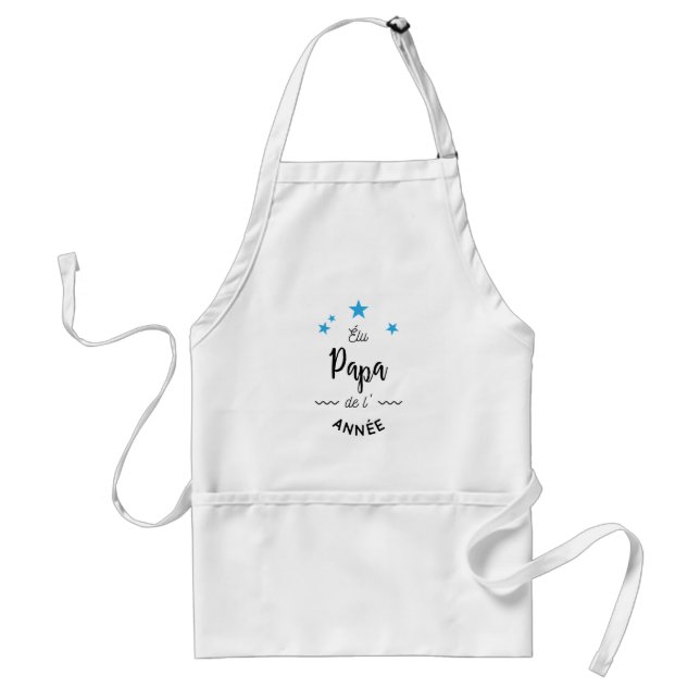 Elected official dad of the année standard apron (Front)