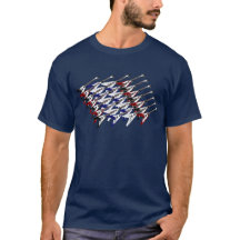 Electic Guitar Flying V Shirt