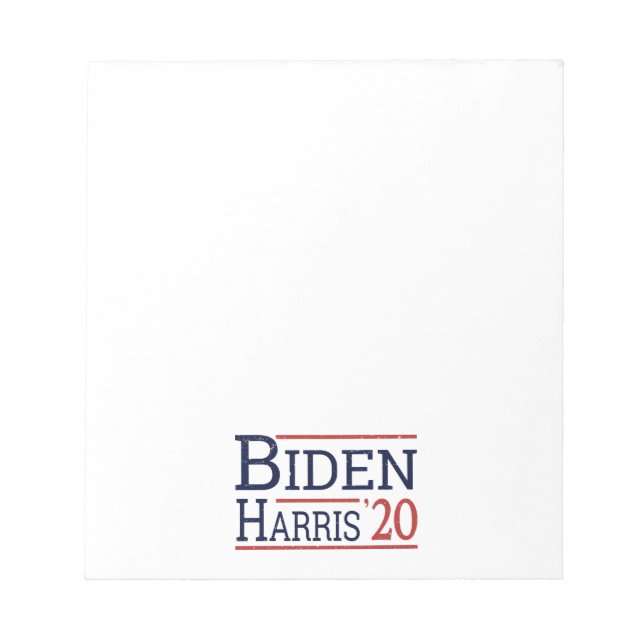 Election 2020 - Biden Harris I Notepad (Front)