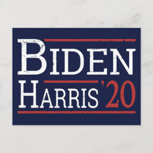 Election 2020 - Biden Harris I Postcard