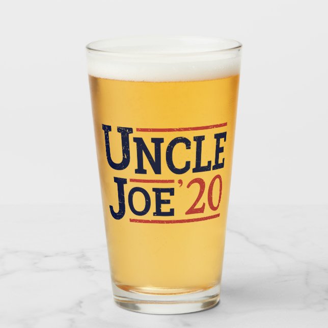 Election 2020 - Uncle Joe Glass (Front Filled)