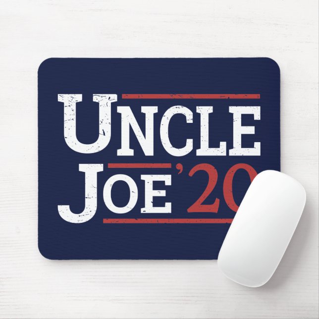 Election 2020 - Uncle Joe Mouse Mat (With Mouse)