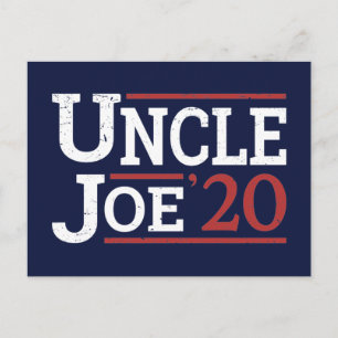 Election 2020 - Uncle Joe Postcard