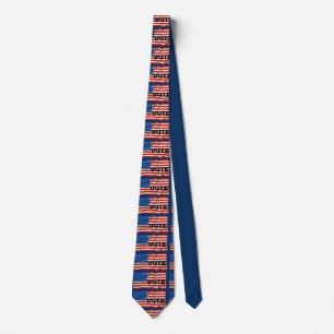 Election 2020 Vote Blue Tie