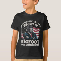 Election 2024 Funny Vote Sasquatch USA