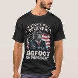 Election 2024 Funny Vote Sasquatch USA T-Shirt<br><div class="desc">Election 2024 Funny Vote Sasquatch USA</div>