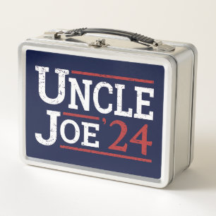 Election 2024 - Uncle Joe I Metal Lunch Box