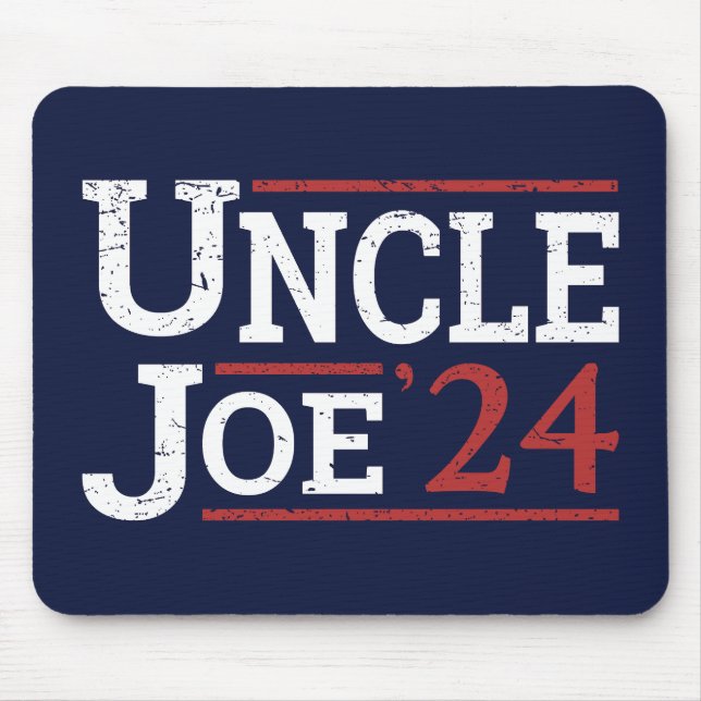 Election 2024 - Uncle Joe I Mouse Mat (Front)