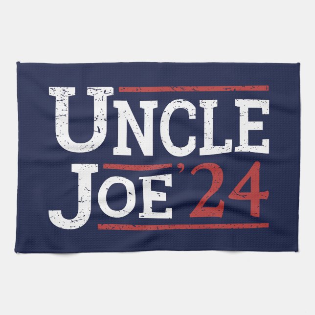 Election 2024 - Uncle Joe I Tea Towel (Horizontal)