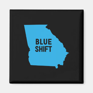 Election Biden Harris - Blue Shift Georgia Magnet