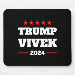 Election Bold Proud Pro Donald Trump Vivek 2024 Mouse Mat