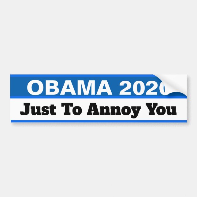 Election bumper sticker (Front)