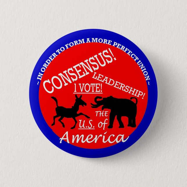Election Button 1 (Front)