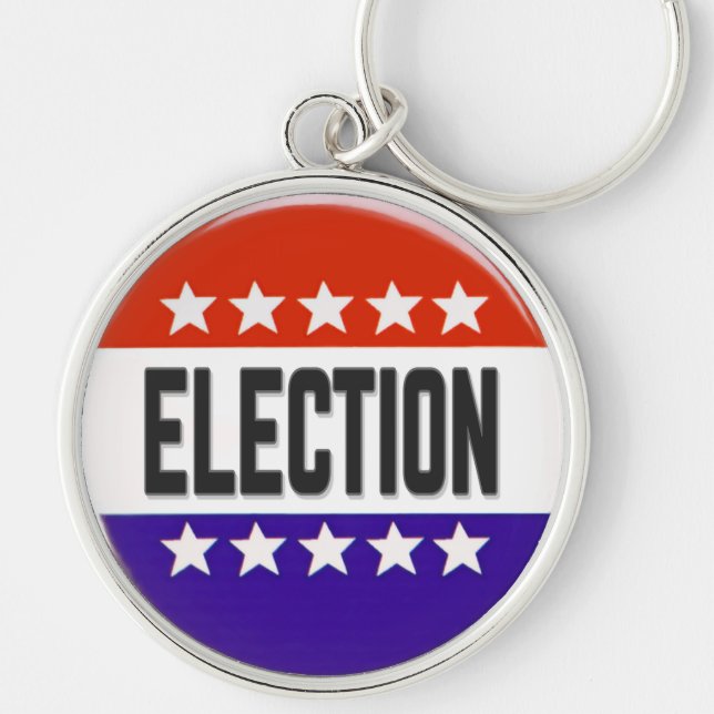 Election Button Key Ring (Front)