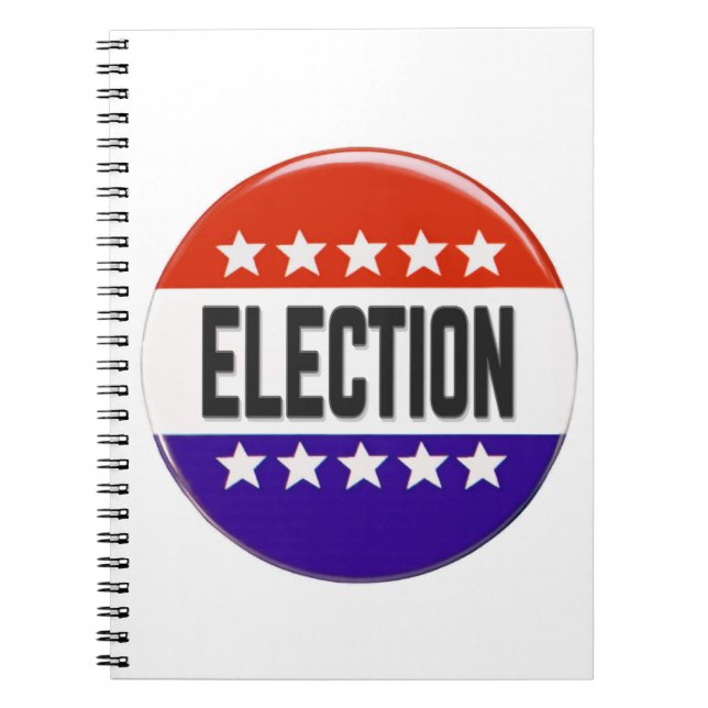 Election Button Notebook (Front)