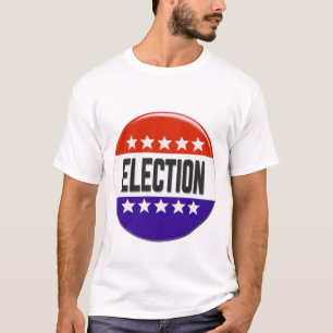 Election Button T-Shirt