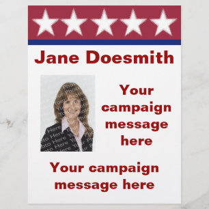 Election Campaign Flyer Template