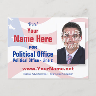 Election Campaign Postcard - Non-Partisan