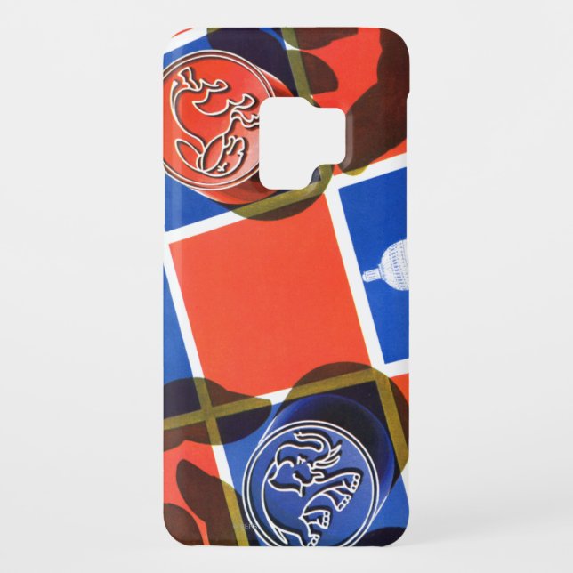 Election Chequerboard Case-Mate Samsung Galaxy Case (Back)