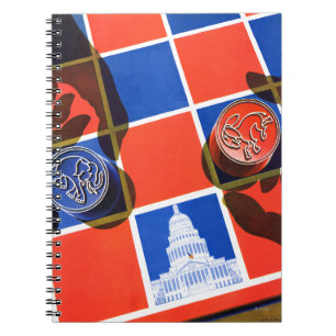 Election Chequerboard Notebook