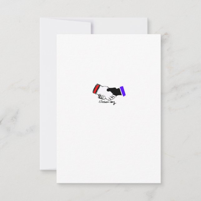 Election Day Thank You Card (Front)