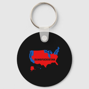Election Map 2024 United States Of America Dumbfor Key Ring