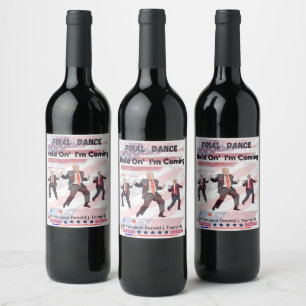 Election Trump Wine Food and Beverage Label Set