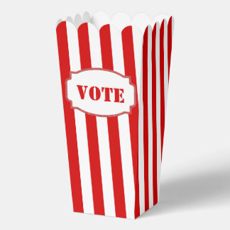 Election Vote Popcorn Favour Box