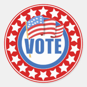 Election Vote Sticker