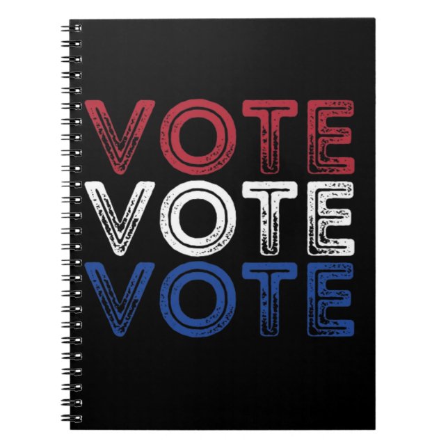 election voting 2024 notebook (Front)