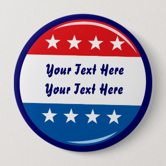 Elections 2015-2016 vote 10 cm round badge