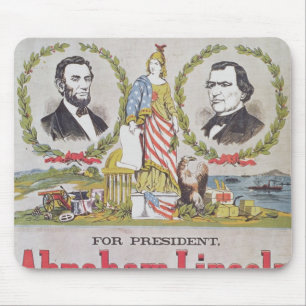 Electoral campaign poster for the Union Mouse Mat
