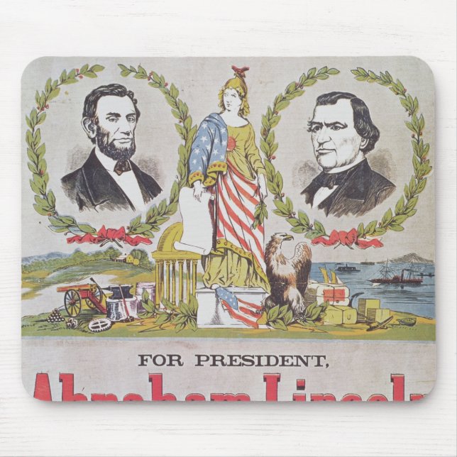 Electoral campaign poster for the Union Mouse Mat (Front)