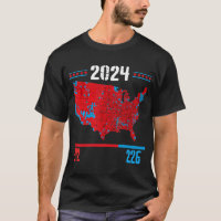 Electoral Map Trump 312 Red 2024 Election Results