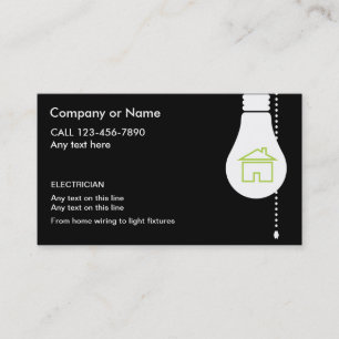 Electrian Business Cards
