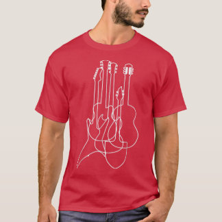 Electric Acoustic Guitars Classical Music Lover  T-Shirt
