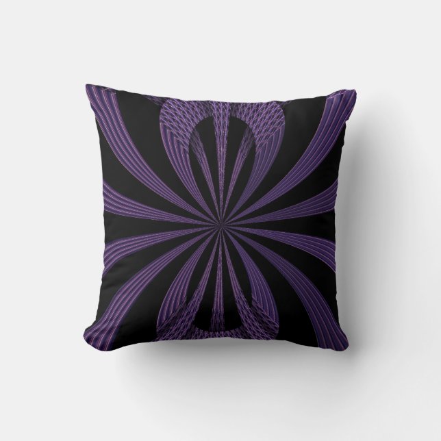 Electric Amethyst Cushion (Front)