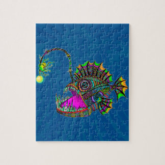 Electric Angler Fish Jigsaw Puzzle