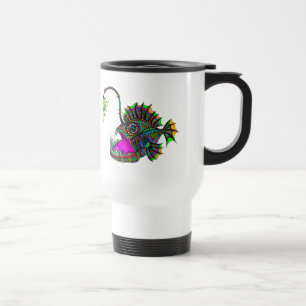 Electric Angler Fish Travel Mug