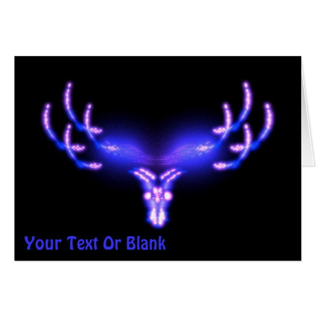 Electric Antlers Fractal (Front Horizontal)