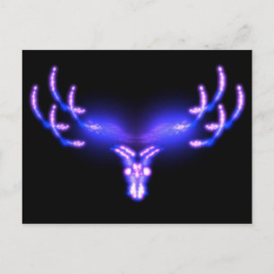 Electric Antlers Postcard
