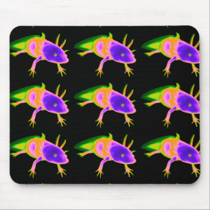 Electric Axolotl Mouse Mat