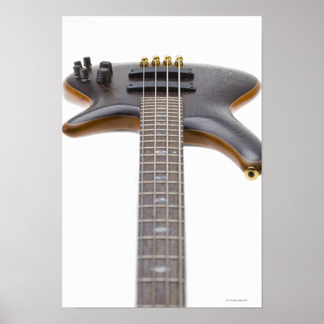 Electric Bass Guitar Poster (Front)