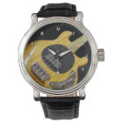 Electric Bass Guitar Wrist Watch