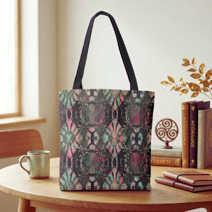 Electric Batik Tote Bag