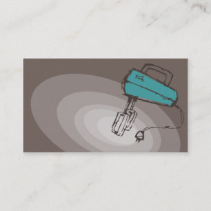 electric beaters mixer baking cooking business car card
